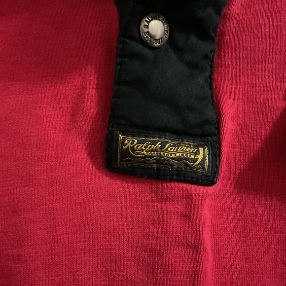 Men’s Vintage Polo by Ralph Lauren 1/4 Zip/Snap Pullover Sweatshirt, Medium - Picture 5 of 8